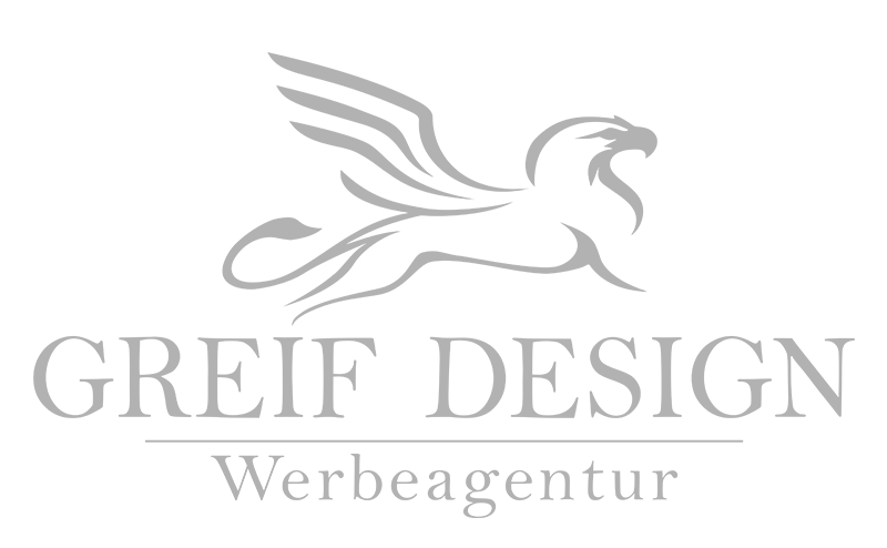 Das Logo der Werbeagentur Greif Design
